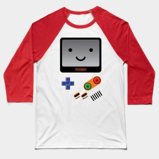 Yellow Boy Brick Game Video Game Nostalgia Baseball T-Shirt